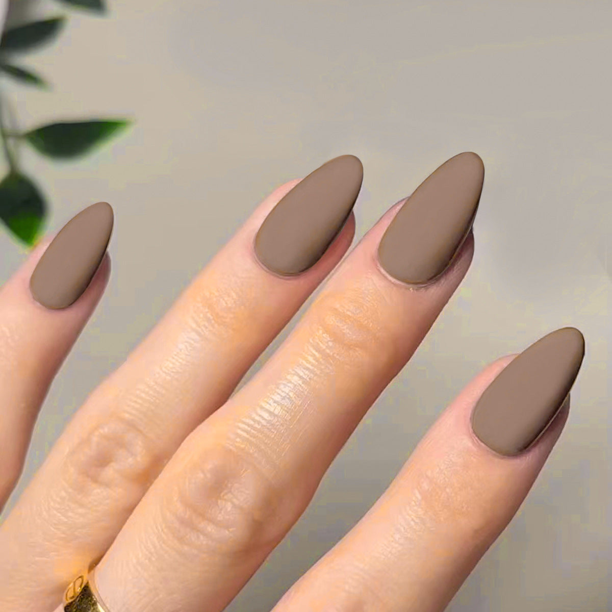 Matte Solid Short press-on nail collection