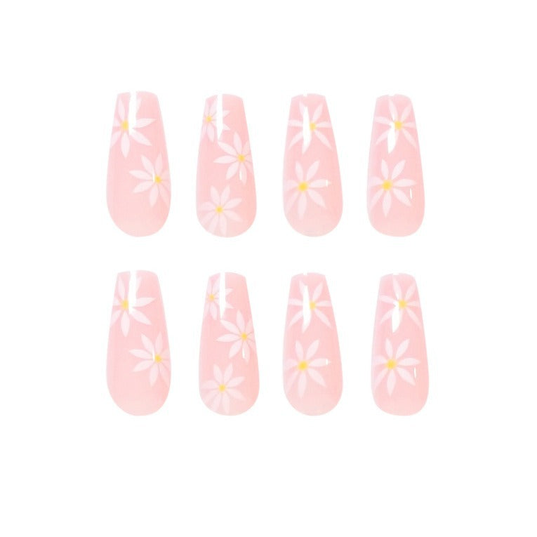 Sunflower Meadow floral press-on nails, alternate view 5