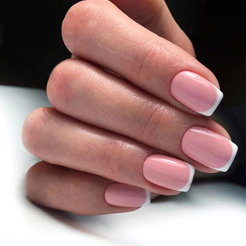 Half-Tip Minimal short press-on nails