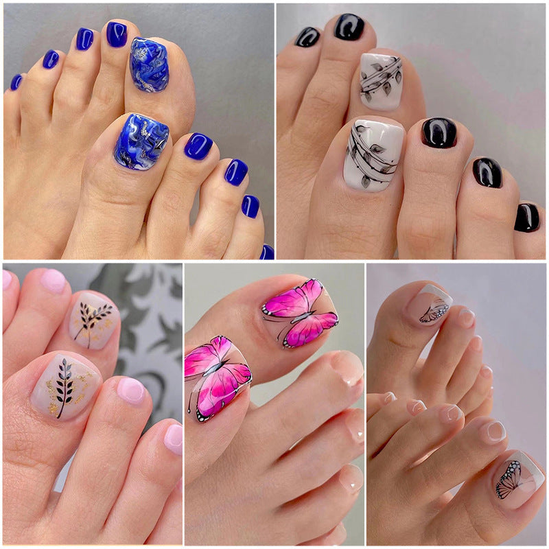 Everyday Pedi Edit press-on toenails