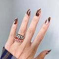 Modern Line French press-on nails