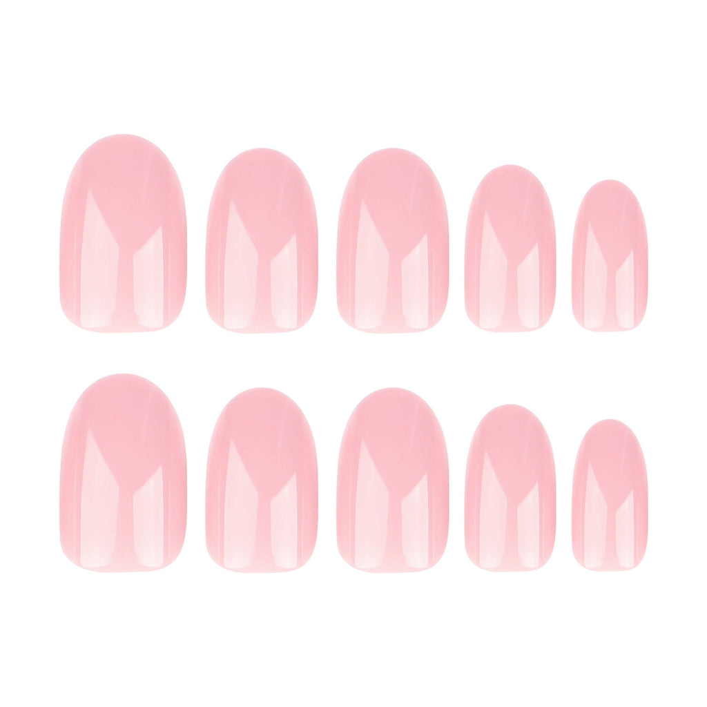 Everyday Color Round 24-piece press-on nail collection