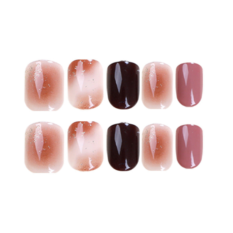 Chai Cream neutral press-on nails