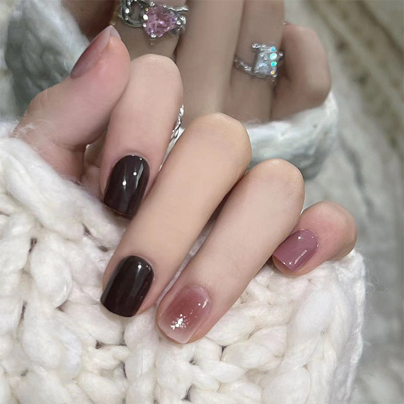 Chai Cream neutral press-on nails