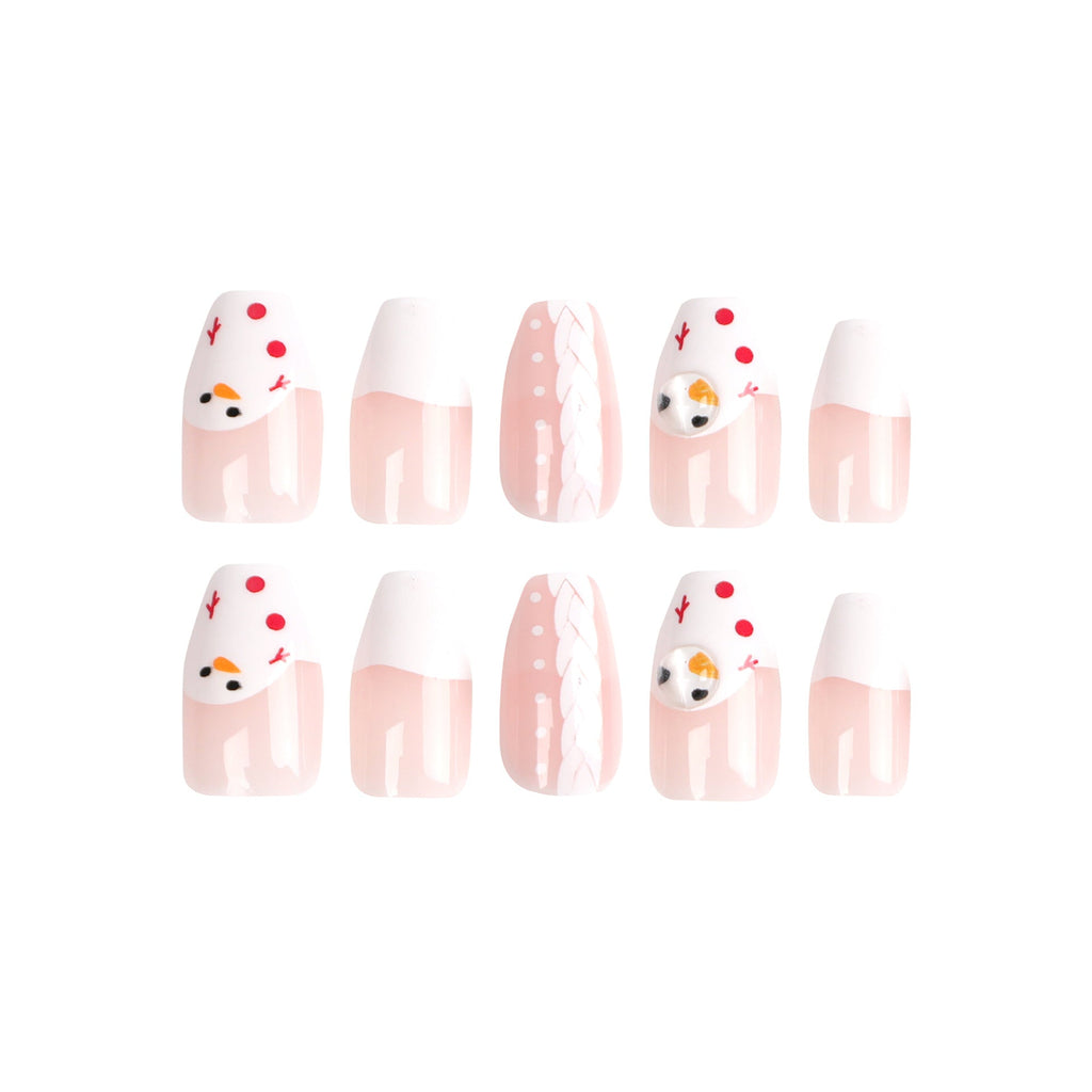 Holiday Nail Art Christmas press-on nails