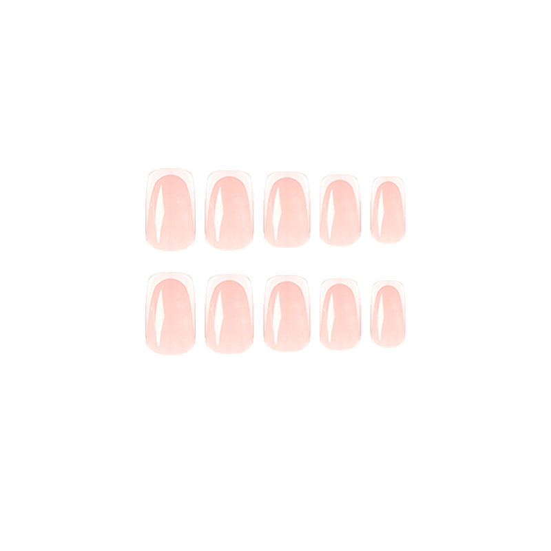 Classic French Coffin medium coffin press-on nails