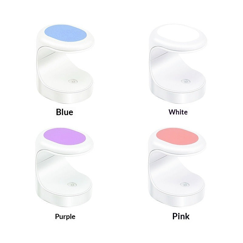 Mini UV LED single-finger nail lamp