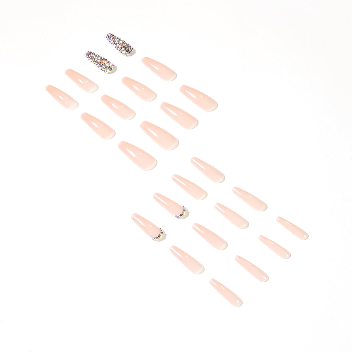Full Sparkle statement press-on nails