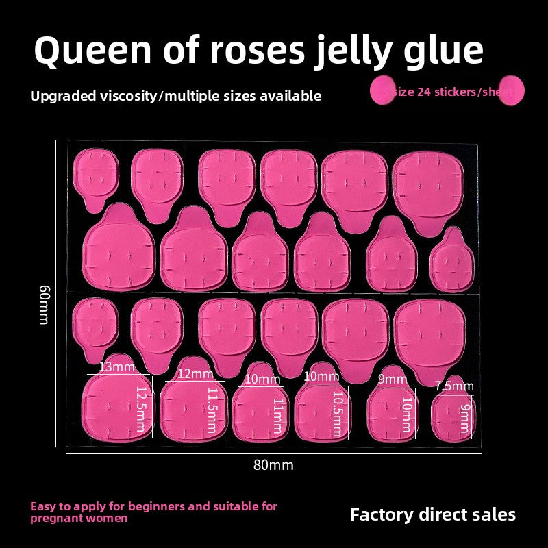 [SOURCING HOLD] Jelly Adhesive Tabs | 50-Piece Bulk Pack