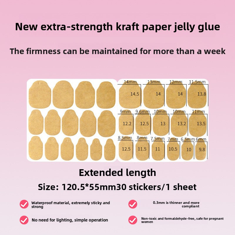 [SOURCING HOLD] Jelly Adhesive Tabs | 50-Piece Bulk Pack