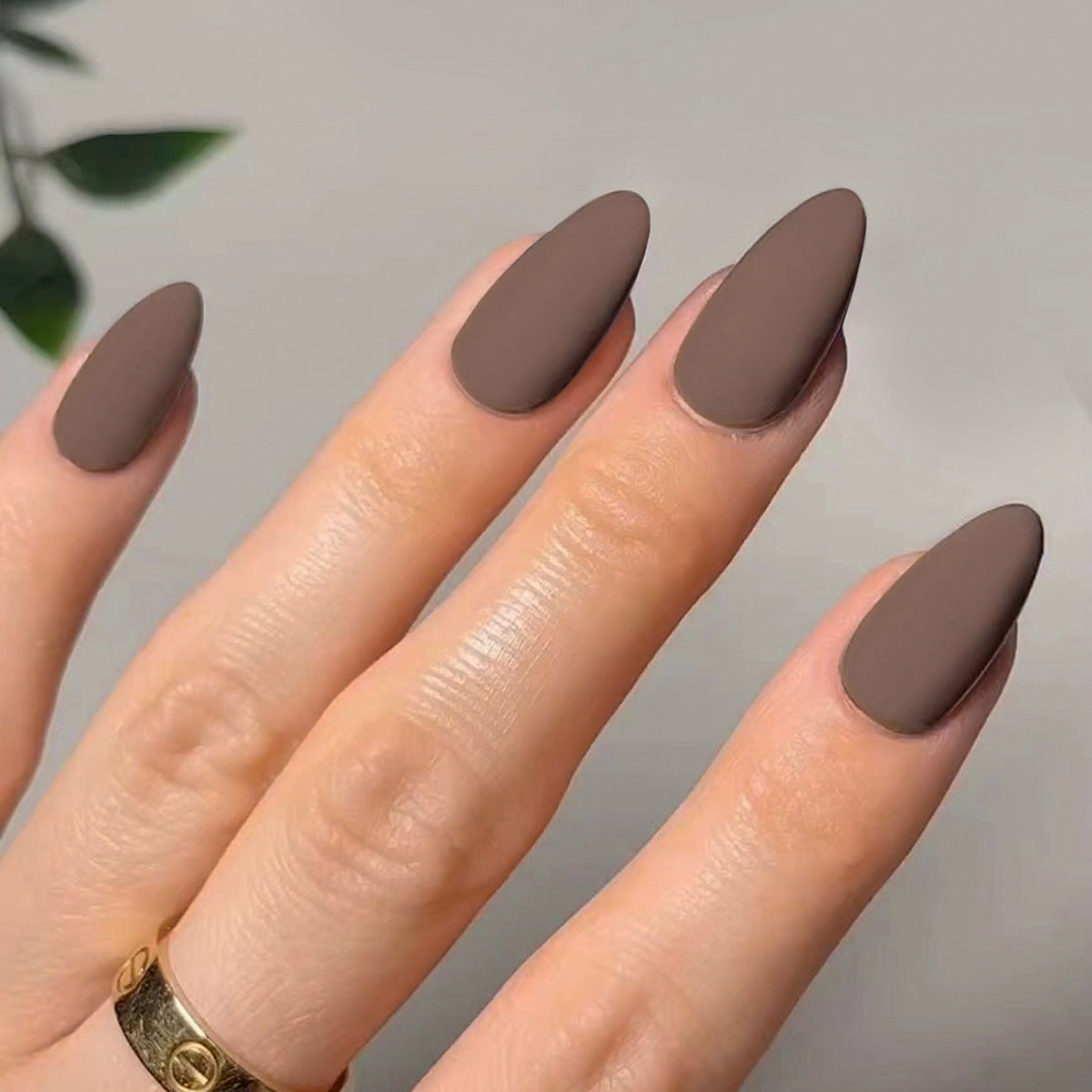Matte Solid Short press-on nail collection
