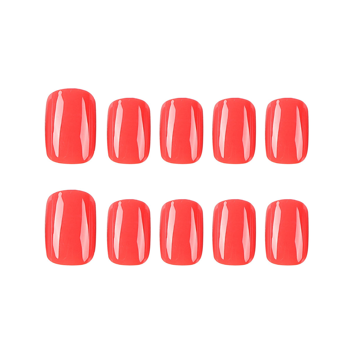 Essential Solids short press-on nail collection