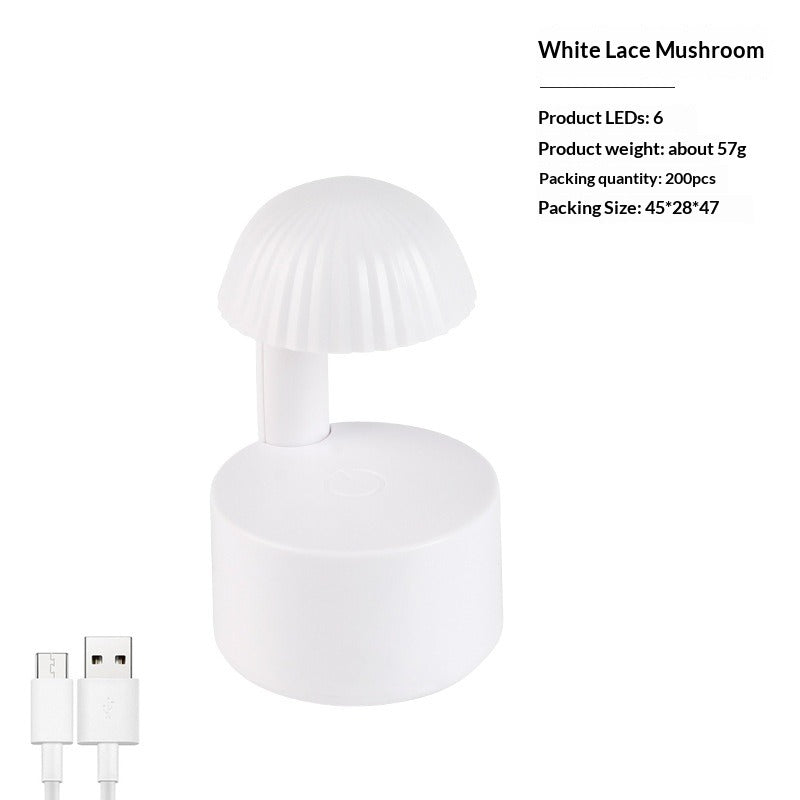 Mini UV LED single-finger nail lamp