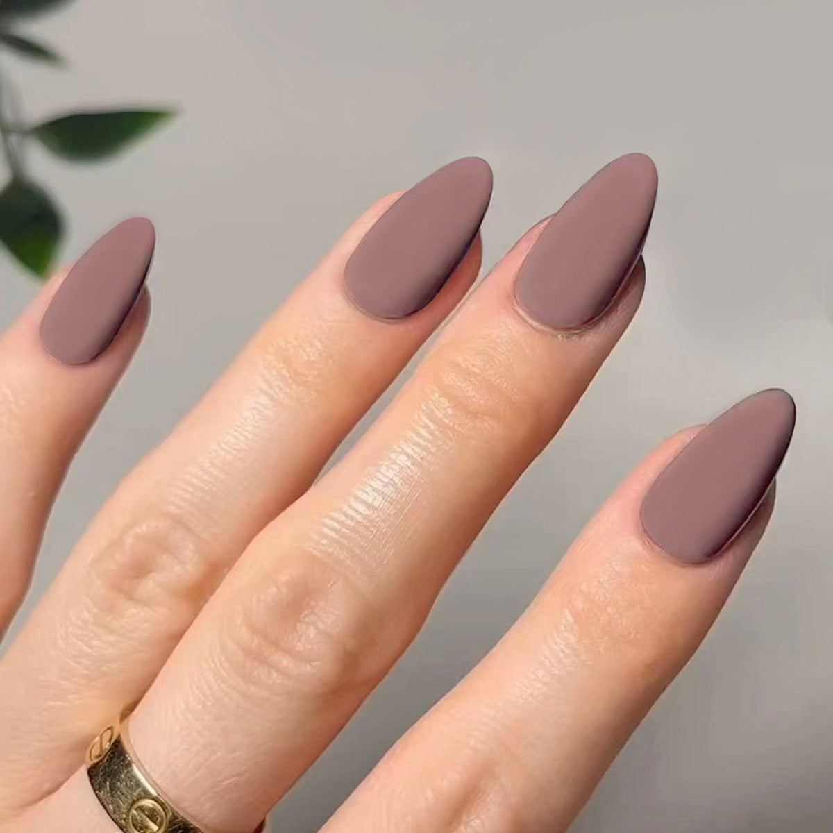 Matte Solid Short press-on nail collection