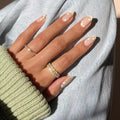 Petite Blossom floral press-on nails