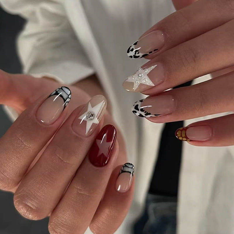 Croc Star French press-on nails