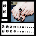 Pedicure Essentials press-on toenail collection