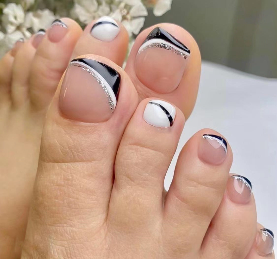 Everyday Pedi Edit press-on toenails