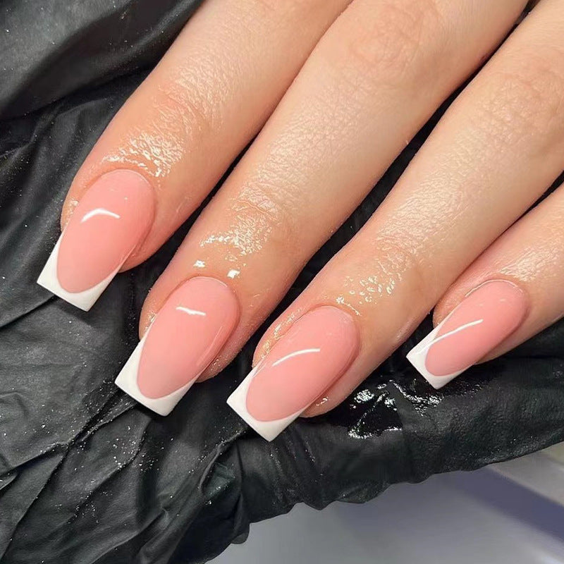 Classic French Coffin medium coffin press-on nails