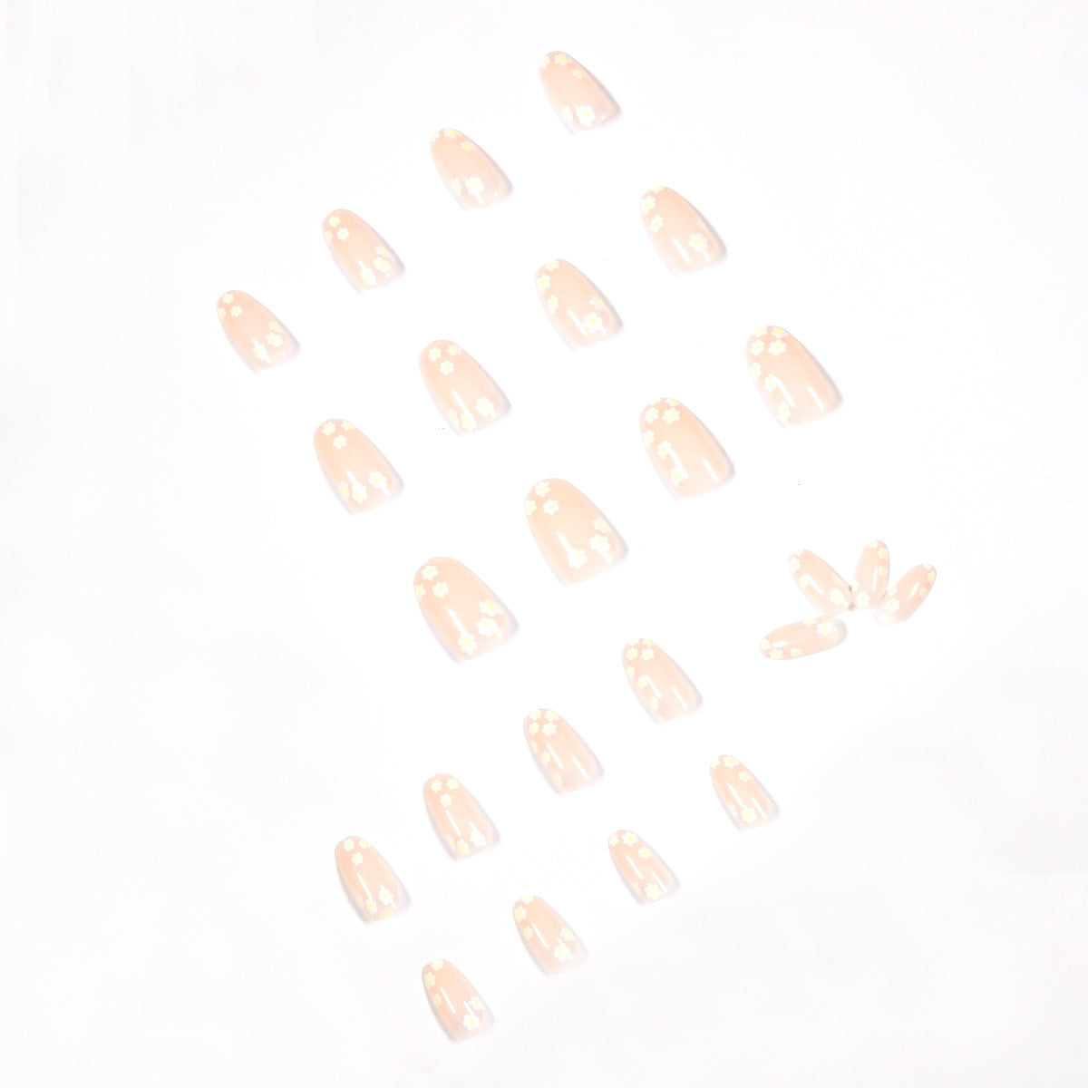 Petite Blossom floral press-on nails
