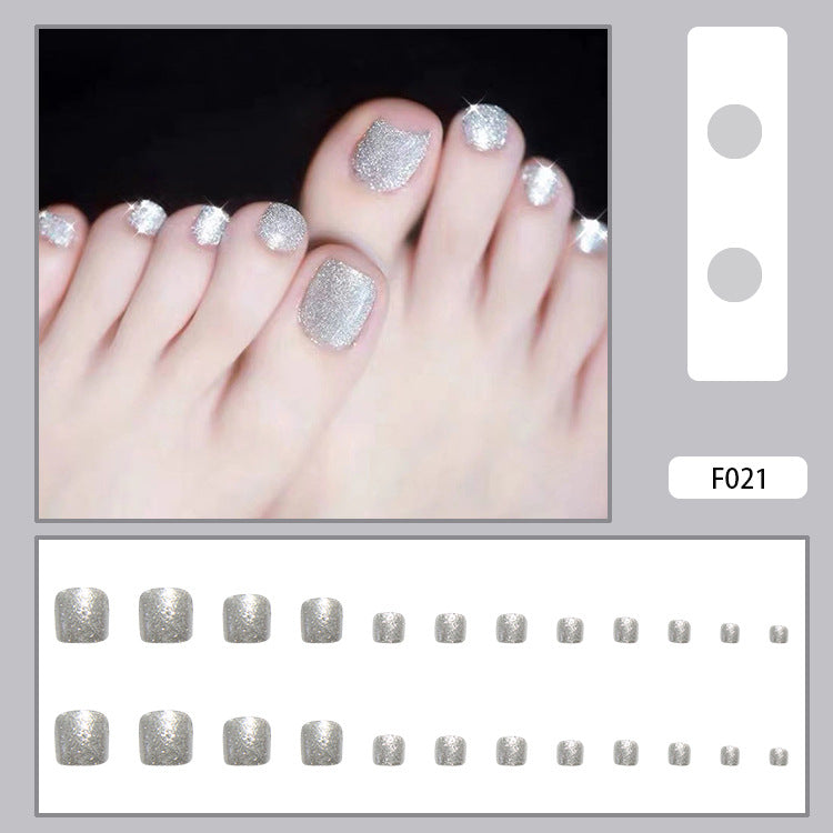 Pedicure Essentials press-on toenail collection