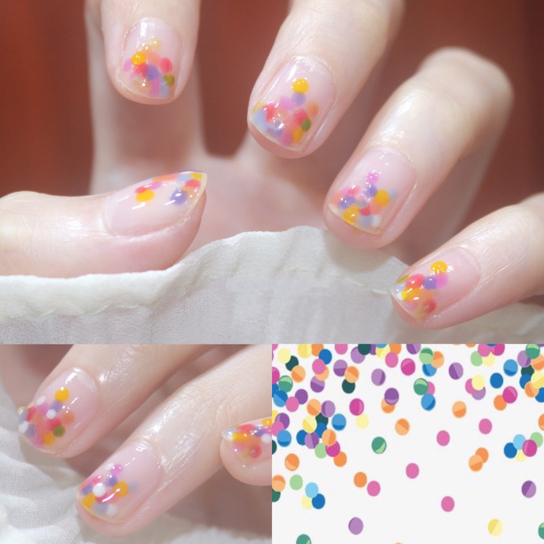 Candy Pop colorful summer press-on nails