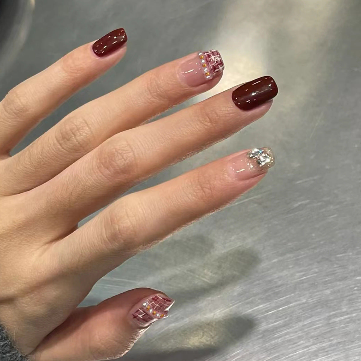 Kawaii Cat French press-on nail collection