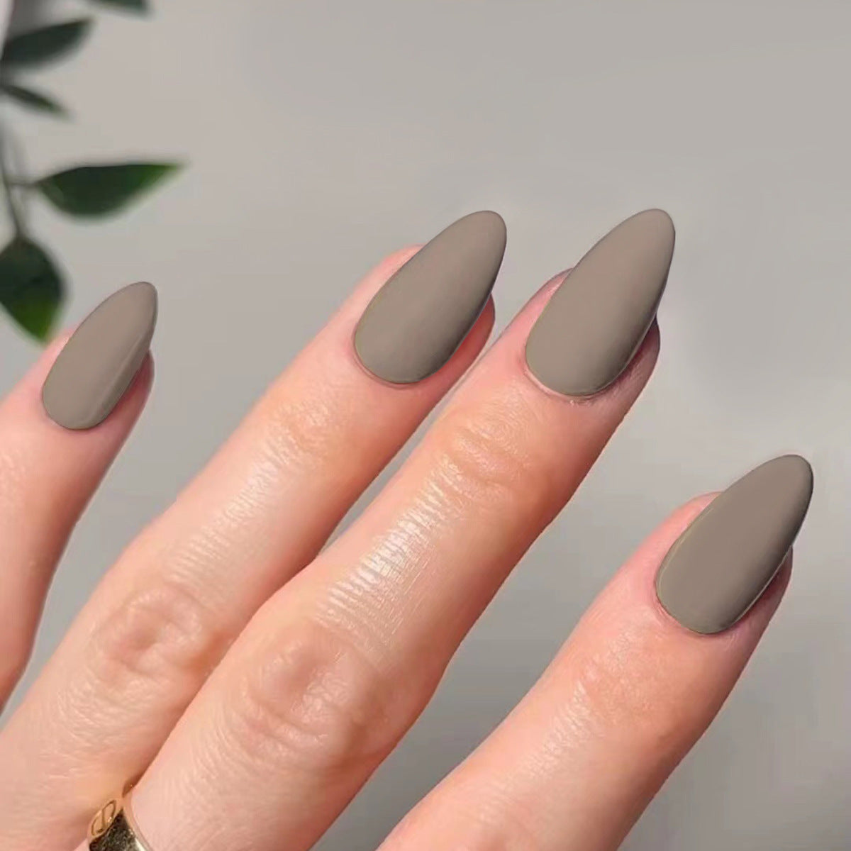 Matte Solid Short press-on nail collection