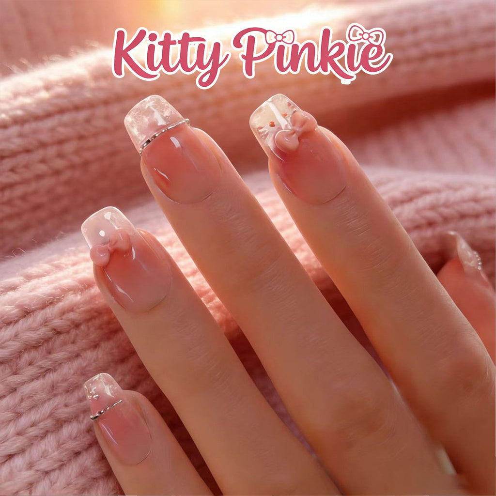 Kawaii Cat French press-on nail collection