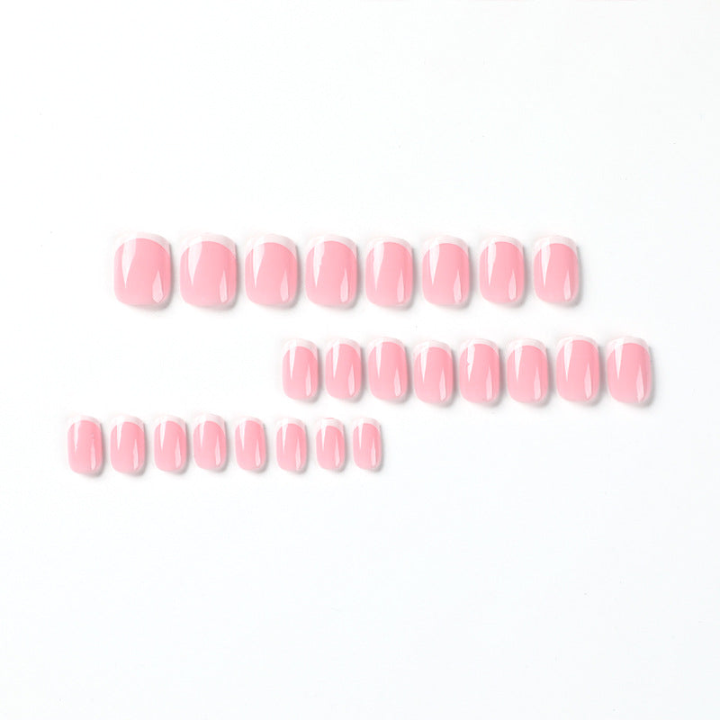 Half-Tip Minimal short press-on nails