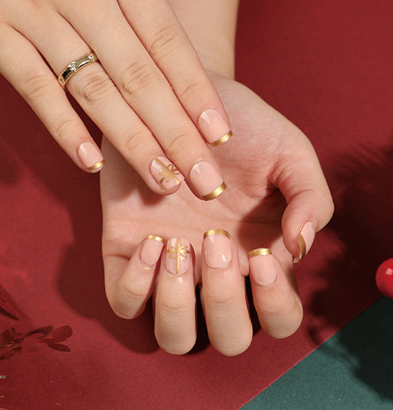 Holiday Nail Edit Christmas press-on nail collection