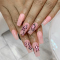 Nude Butterfly press-on nails