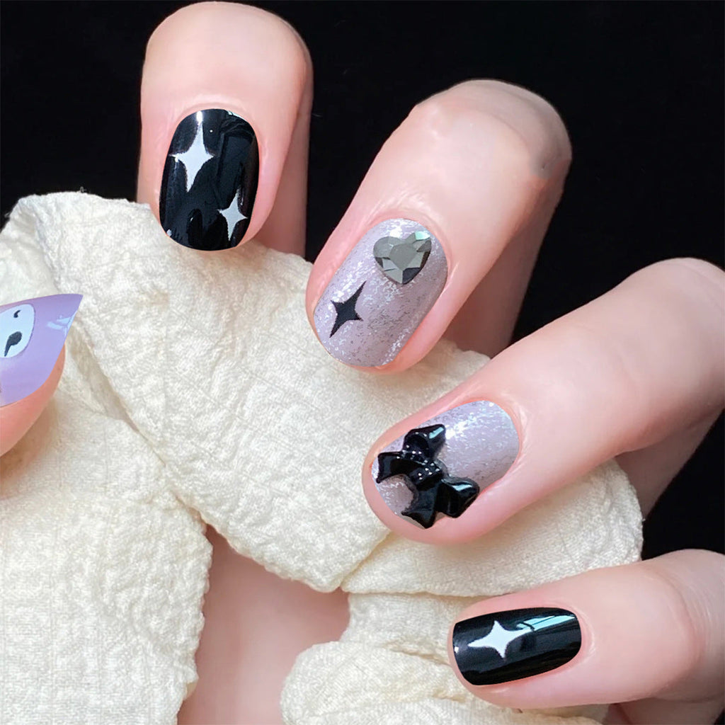 Sweet Accent press-on nails