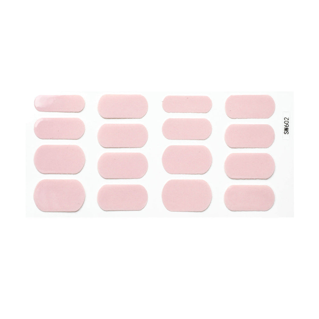 Soft Color gradient and solid nail art stickers
