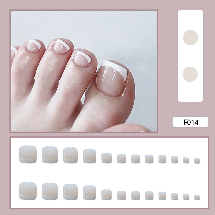 Pedicure Essentials press-on toenail collection