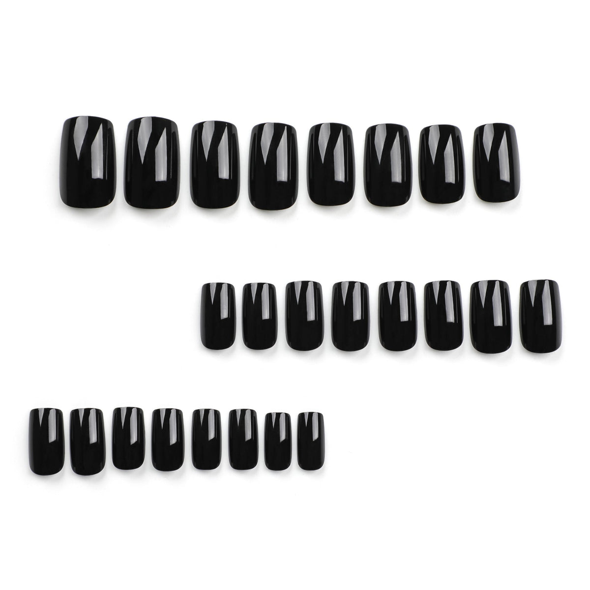 Classic Solid Short 24-piece press-on nail collection