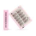 Cocoa Minimal solid brown short almond 30-piece press-on nail set