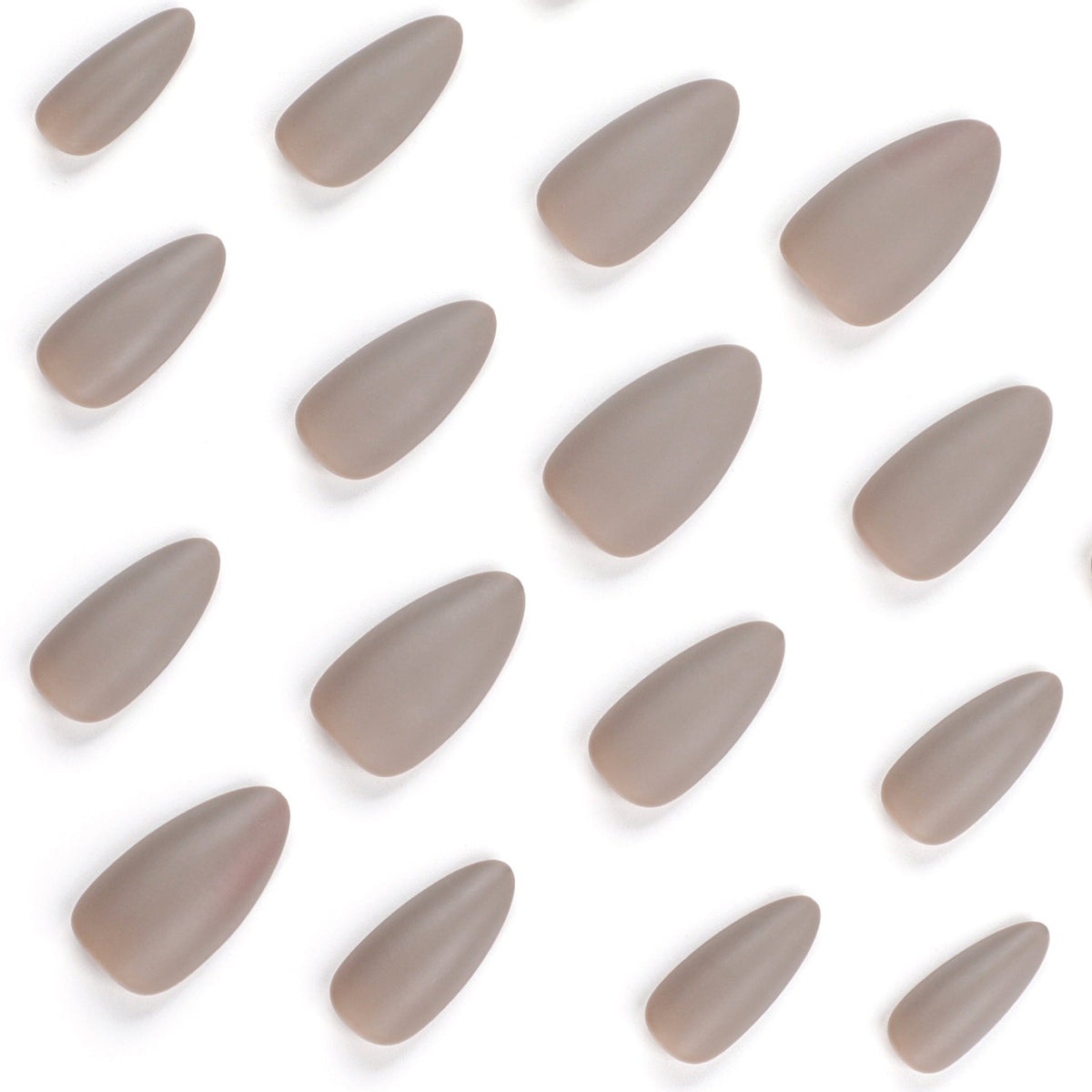Matte Solid Short press-on nail collection