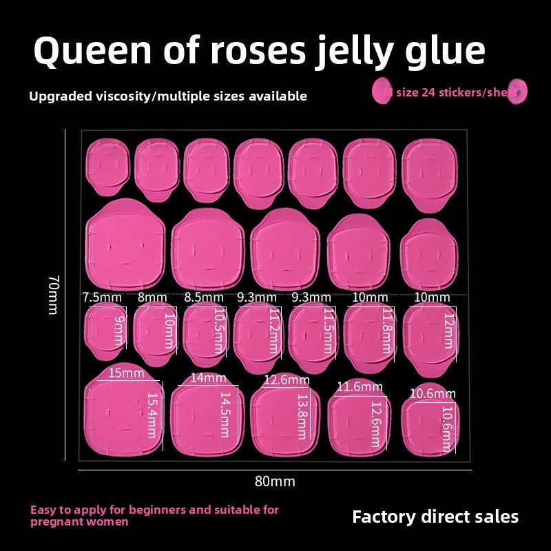 [SOURCING HOLD] Jelly Adhesive Tabs | 50-Piece Bulk Pack