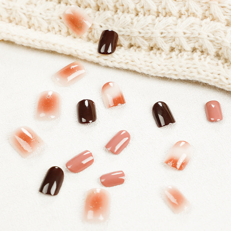 Chai Cream neutral press-on nails