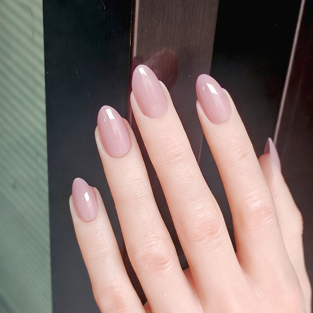 Soft Mauve Mist medium almond 30-piece press-on nail set
