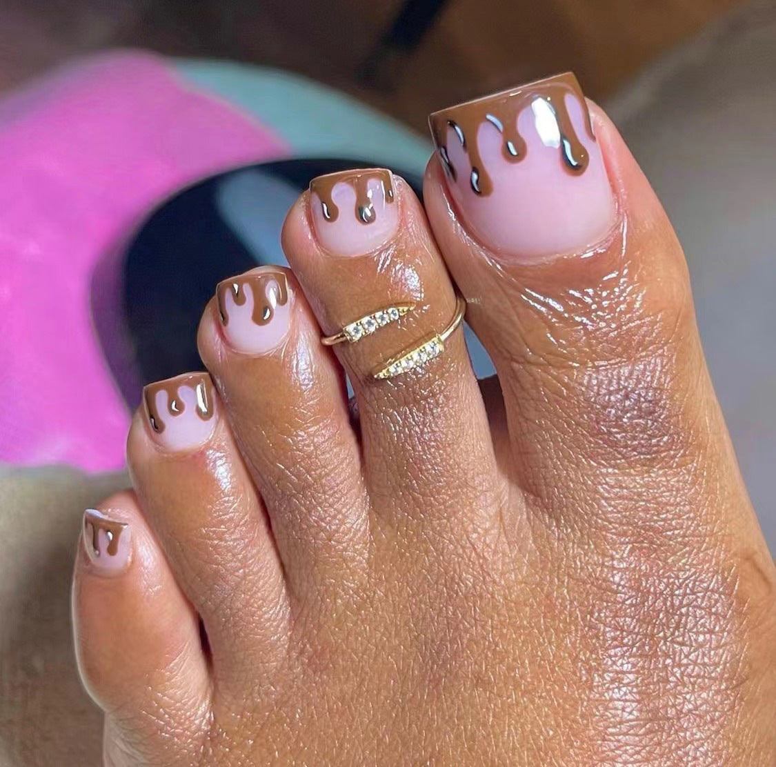 Everyday Pedi Edit press-on toenails