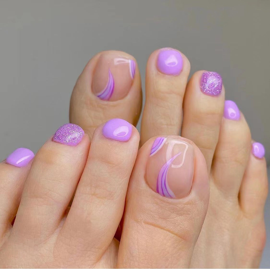 Everyday Pedi Edit press-on toenails
