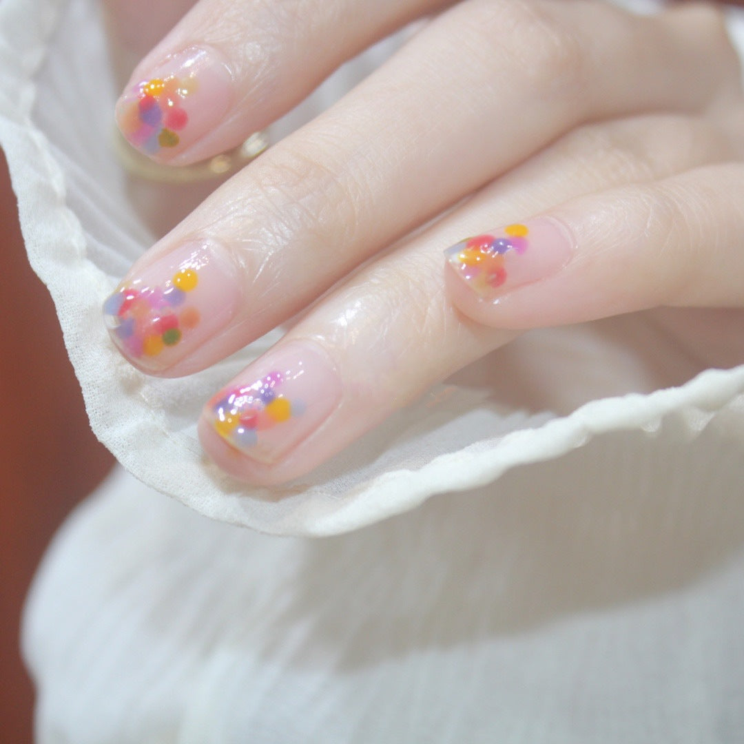 Candy Pop colorful summer press-on nails