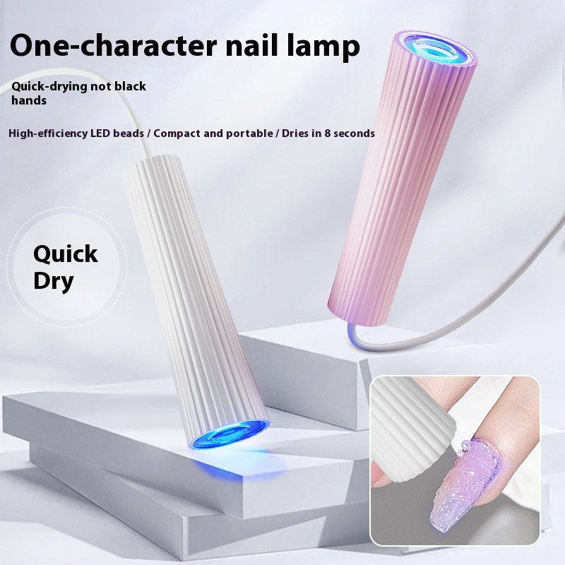 Mini handheld LED nail lamp for gel nails