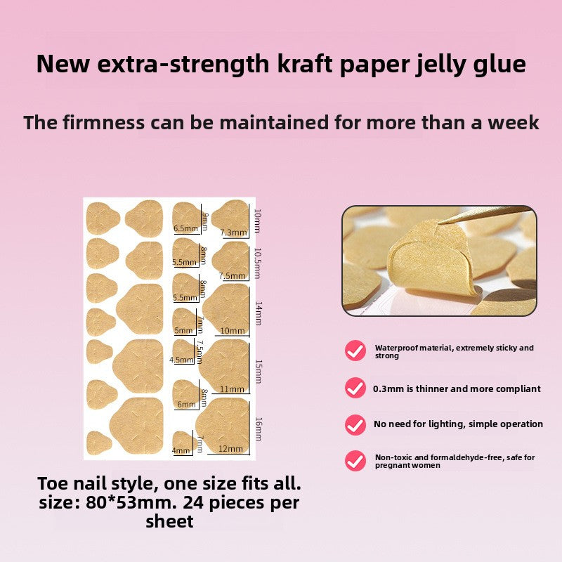 [SOURCING HOLD] Jelly Adhesive Tabs | 50-Piece Bulk Pack