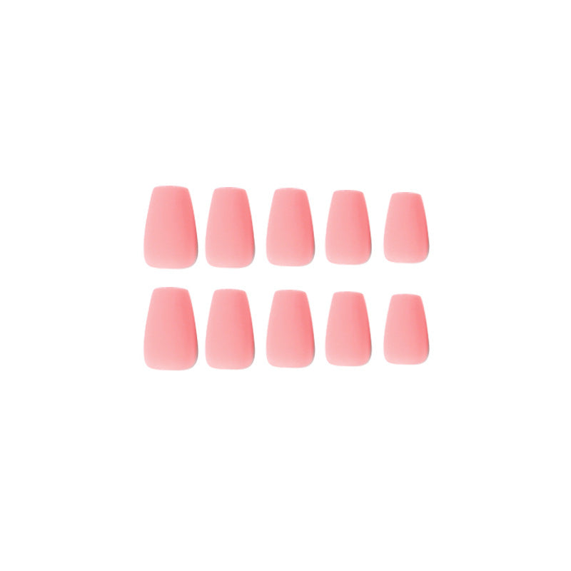Matte Short Ballet press-on nail collection