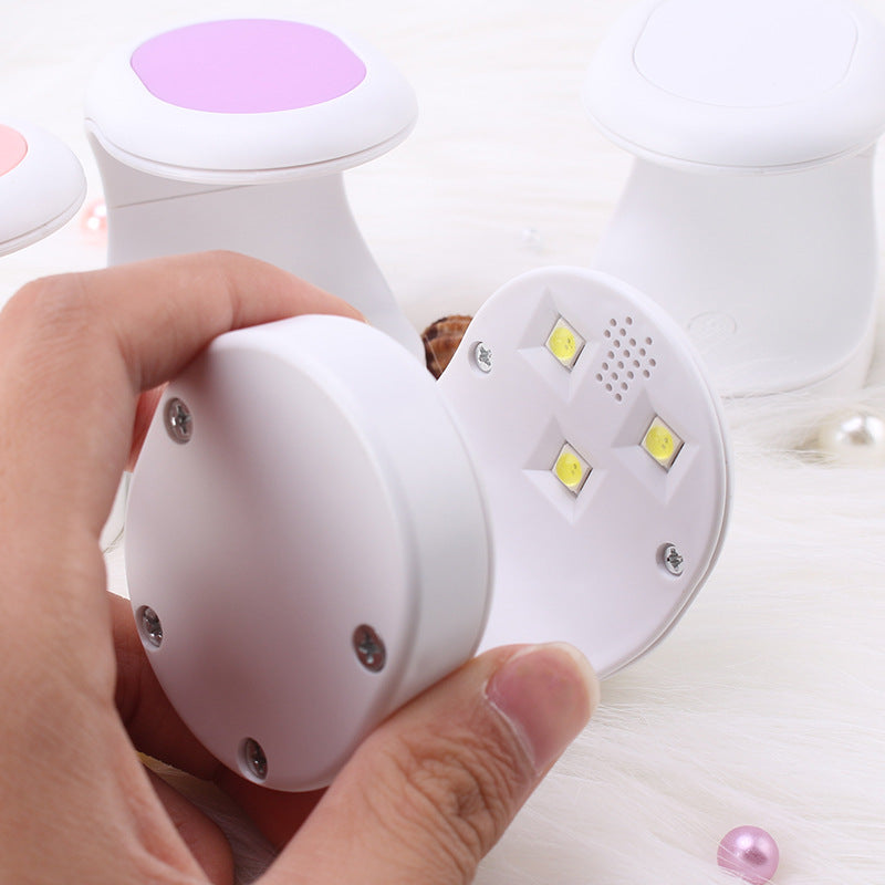 Mini UV LED single-finger nail lamp