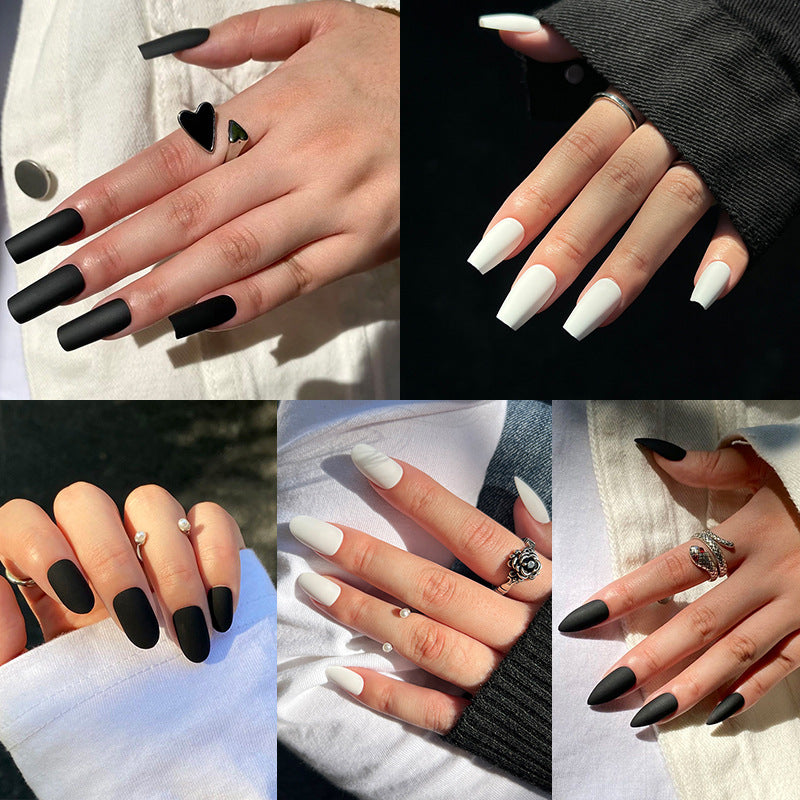 Matte Solid Edit press-on nail collection