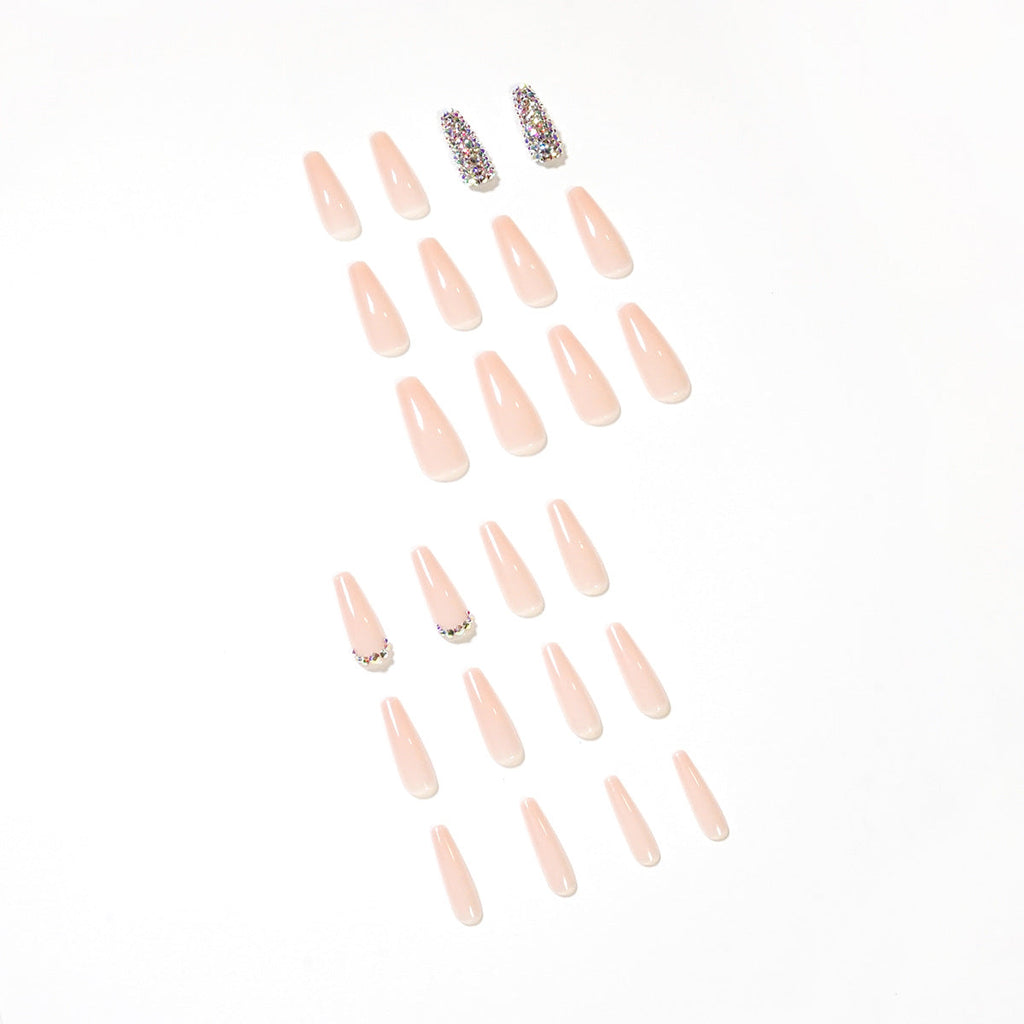 Full Sparkle statement press-on nails
